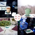 thumbnail image 2 of POGLIP Ocean Cartoon Whale Set of 8 Coaster for Drinks, Absorbent Ceramic Stone Coasters Cup Mat with Cork Base for Home Kitchen Room Coffee Table Bar Decor, 2 of 4