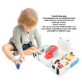 thumbnail image 3 of Ambulance Toy Car Simulated Lifelike Ambulance Vehicle Toy Early Education Interactive Plastic Emergency Vehicle Toy for Kids, 3 of 4