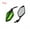 Green, variant on Unique Bargains 1Pair White Black Adjustable Polygon Rear Side View Mirror for Motorcycle Scooter