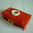 thumbnail image 4 of 25.5x14x9.5cm Conjunto Caja de Pañuelos Muletón Rectángulo de Navidad, 4 of 7