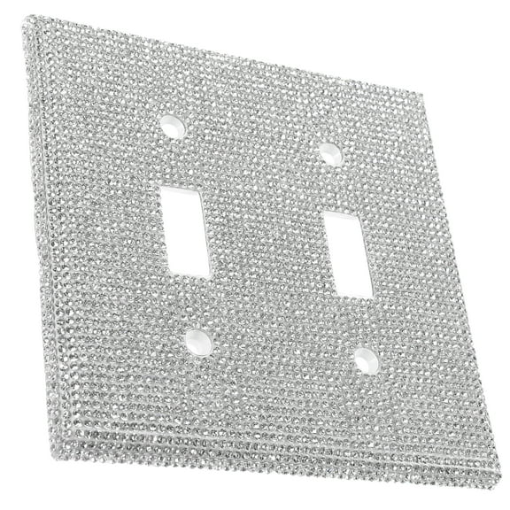 FENGGUIQU Grey PC Plastic Wall Plate Cover for Light and Electrical Outlet, 1 Set Plug Covers