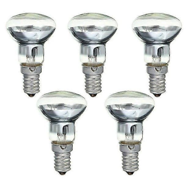 Lava Lamp Replacement Bulb E14 R39 30W Incandescent Clear Reflector Spot Light Bulbs 5-Pack