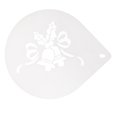 thumbnail image 3 of Molde para hornear de 10 pulgadas de gran tamaño, accesorios de cocina, patrones de impresión de pasteles, plantilla, molde para decoración de magdale campanas blancas Soledad Plantilla de la torta Plantilla de la Navidad, 3 of 10