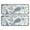 Blue Paisley And-1, variant on Kitchen Rugs Sets Of 2,Blue Paisley and Floral Pattern Anti Fatigue Kitchen Mat Rugs Non Slip Washable,Decorative Kitchen Floor Mats for Kitchen,Sink,Laundry,17"x47" 17"x47"