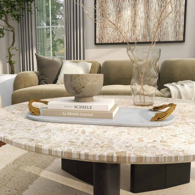 A&B の「Alvada Decorative Marble トレー DecMode 20