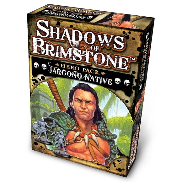 Shadows of Brimstone : Ensemble Héros - Jargono Native 1 à 6 Joueurs, 12 Ans et Plus, 60 minutes