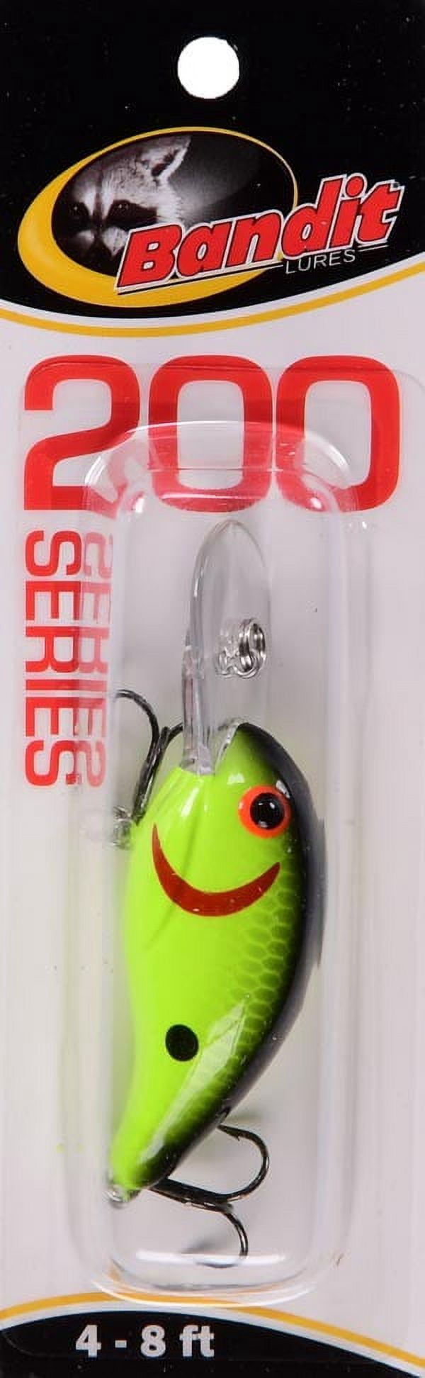 Bandit Crank 200-Series Crankbait - Chartreuse Rootbeer, Dives 4-8 Feet - View #7