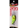 thumbnail image 2 of Bandit Series 200 Crankbait 2" Chartreuse Black Scales 1/4 oz., 2 of 2