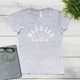 thumbnail image 2 of NanyCrafts' Blessed Teacher Women's V-Neck Shirt, 2 of 2