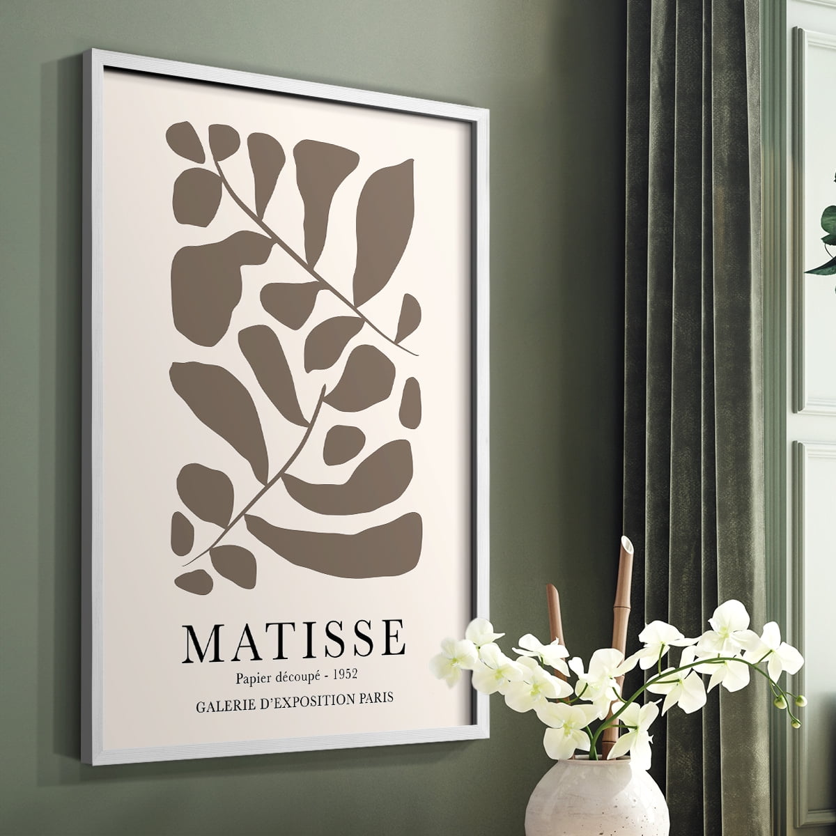 Matisse CCXI in Solid Wood 11 x 14 Framed Print