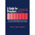 thumbnail image 1 of Pre-Owned Guide for Preachers on Composing and Delivering Sermons : The or Ha-Darshanim of Jacob Zahalon, a Seventeenth-Century Italian Preacher's Manual, 1 of 1