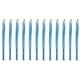 thumbnail image 3 of Mechones de pelo coloridos, purpurina, rastas brillantes, extensión de pelo, oropeles brillantes, color azul, 3 of 5