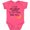 Vintage Hot Pink, variant on Inktastic I Love My Great Uncle to the Moon and Back Boys or Girls Baby Bodysuit