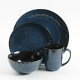 thumbnail image 5 of Gibson Elite Milanto 16 Piece Stoneware Dinnerware Set in Blue, 5 of 8
