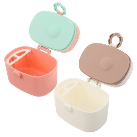 TABLZONE Travel Formula Dispenser Multi PP for Freshness and Easy Feeding 2Pcs