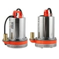 thumbnail image 1 of Submersible Pump Small Battery Solar Swimming Pool Cleaning 8meter Lift 2.1meter Cable  Power 180W12V Copper Rotor, 1 of 7