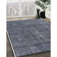 thumbnail image 2 of Ahgly Company Indoor Rectangle Mid-Century Modern Purple Navy Blue Oriental Area Rugs, 3' x 5', 2 of 6