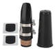 thumbnail image 1 of Clarinet Mouthpiece Kit with ABS Ligature Pads and Reed Cap, Musical Instrument Accessories (Black), 1 of 2