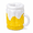 Inflatable beer cup, variant on Inflatable Beer Mug Ice Bucket Cooler, PVC Inflatable Drink Holder 17.7in, Party Beer Chiller Tub for Pool, Beach, BBQ & Outdoor Events, Portable Beverage Cooling Container
