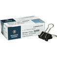 thumbnail image 2 of (5 pack) Business Source, BSN36550, Fold-back Binder Clips, 12 / Dozen, Black, 2 of 7