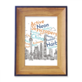 thumbnail image 1 of China City Landmark Skyscraper Wordcloud Photo Frame Exhibition Display Art Desktop Painting, 1 of 3