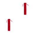 thumbnail image 3 of Ounissouiy Bolso de la pluma Bolsa de almacenamiento simple Estuche de lápices de diseño con cordón Útiles escolares Titular de bolígrafos de Rojo 2Conjunto, 3 of 6
