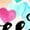 AA-White, variant on Inktastic Sweet Pea Hearts Toddler Sweatshirt