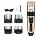 thumbnail image 3 of Dog Shaver Clippers Low Noise Rechargeable Cordless Electric Quiet Hair Clippers Set for Dogs Cats Pets, 3 of 5