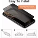thumbnail image 3 of 2 Piezas Micas Privacidad Cristal Templado Para iPhone, 3 of 6