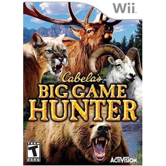 Restored Cabela's - Big Game Hunter Wii (Refurbished)