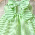 thumbnail image 5 of Noric Girls Summer Dresses Sleeveless Spaghetti Strap Princess Dresses with Big Bow Tie Loose Fit A Line Swing Dresses Ages 0-9, 5 of 6
