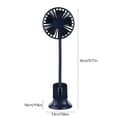 thumbnail image 3 of Clip on Small Mini Fan, Portable Usb Battery Operated Rechargeable Quiet Personal Desk/ Baby Stroller Fan 3 Speeds Flexible Neck Great for Bed Office Car Dorm Travel Camping Beach, 3 of 7
