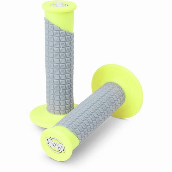 ProTaper Clamp-On Pillow Top Neon Yellow/Gray MX Grips (021673)