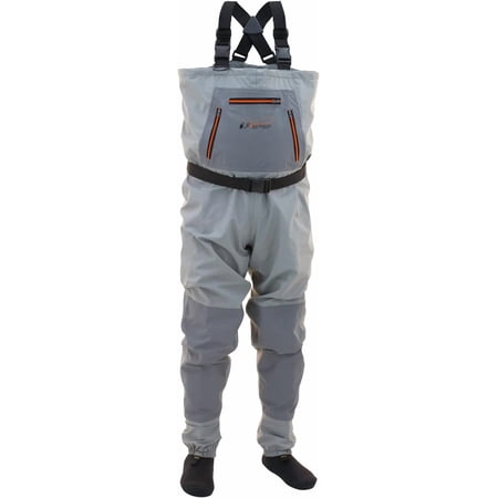 Frogg Toggs Hellbender Men s Stockingfoot Chest Waders for Fishing with Dripore Gen 2 Slate/Gray Medium