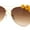 Gold Yellow Brown, variant on Girls Kids Size Daisy Jewel Tear Drop Officer Style Metal Rim Sunglasses Silver Pink / Pink