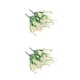 thumbnail image 3 of Paquete de flores artificiales Naiovety crisantemo salvaje simulado ramo Blanco 2Conjunto, 3 of 6