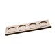 thumbnail image 2 of Soporte de vidrio con forma de cono, ahorra espacio, bandeja de exhibición, soporte para tazas de cóctel, para cocina, restaurante, encimera, buffet 34 cm x 115 cm x 2 cm, 2 of 8