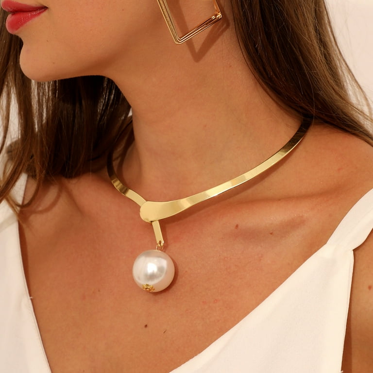 Choker necklace supplies best sale