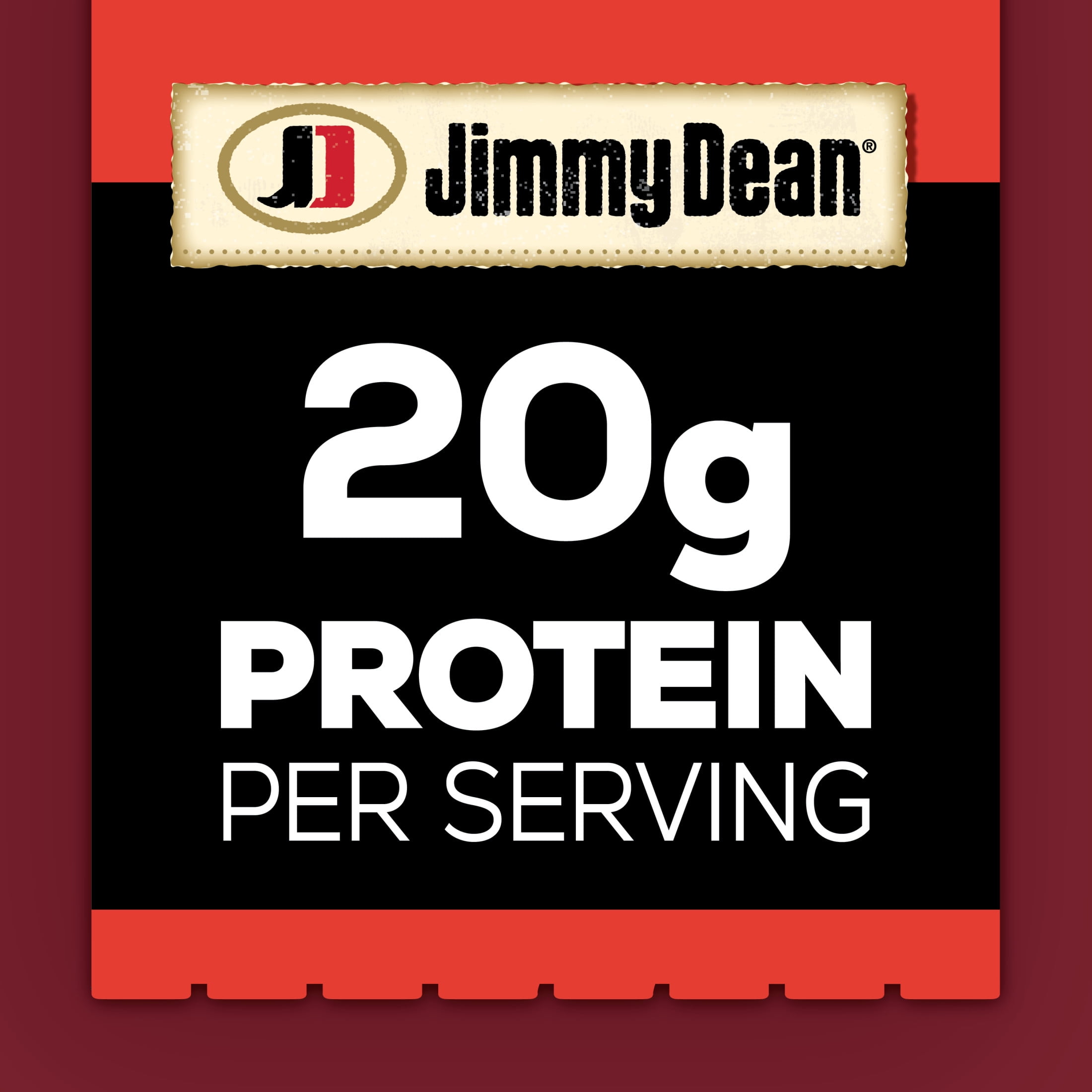 Jimmy Dean Protein Cinnamon Waffles, Fully Cooked Breakfast, 11.28 oz, 8 Count (Frozen)
