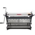 thumbnail image 2 of KAKA Industrial Sheet Metal Brake, 30-Inch 3-in-1 Shear and Slip Roll Machine, 20-Ga Capacity, Metal Bending with Segmented Fingers, 2 of 6