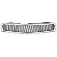 thumbnail image 4 of Bumper Grille Kit For 2009-2012 Chevrolet Traverse Chrome Shell Black Insert, 4 of 5