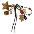 thumbnail image 3 of lanema Alloy and Rope Star Tassels Accessory Backpack Charm Festival Party Decoration Key Ornament for Bags and Event, 3 of 13