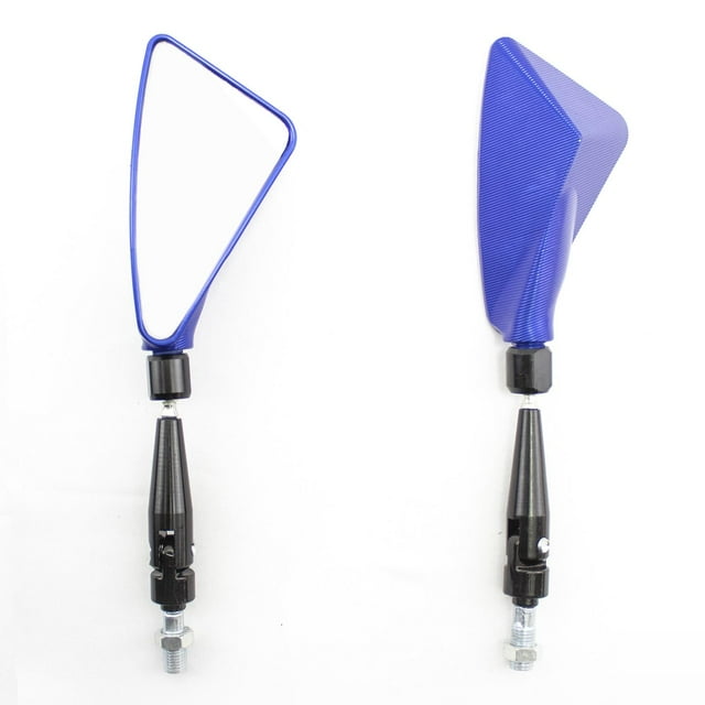 Juego De Espejos para Motocicleta Kinlley Azul 10mm