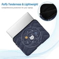 thumbnail image 2 of FORMRS 13-13.3 inch Laptop Sleeve Case Soft Carrying Quilted Computer Bag Cover, White Cat Planet, 2 of 7