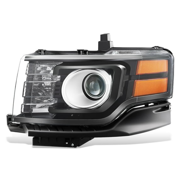 DNA Motoring Projector Headlight for 2011-2012 Ford Flex, Driver Left Side
