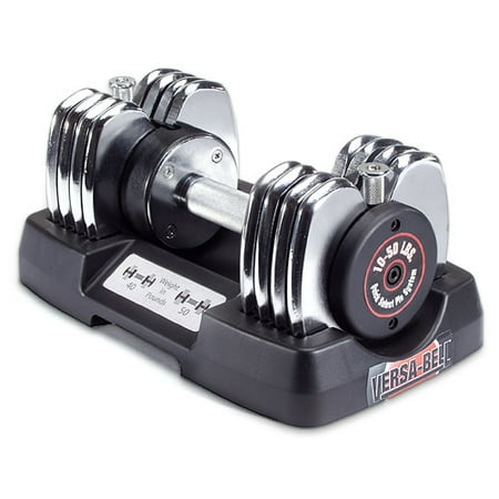 Stamina 10-50 lb Versa-Bell Adjustable Dumbbell