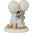 thumbnail image 2 of Precious Moments 223019 Fifty Golden Years Together Bisque Porcelain Figurine, 2 of 4