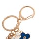 thumbnail image 3 of Accesorio de Llavero de Monedero para Niñas Sunnimix con Diseño de Borla Funky Azul Real, 3 of 8