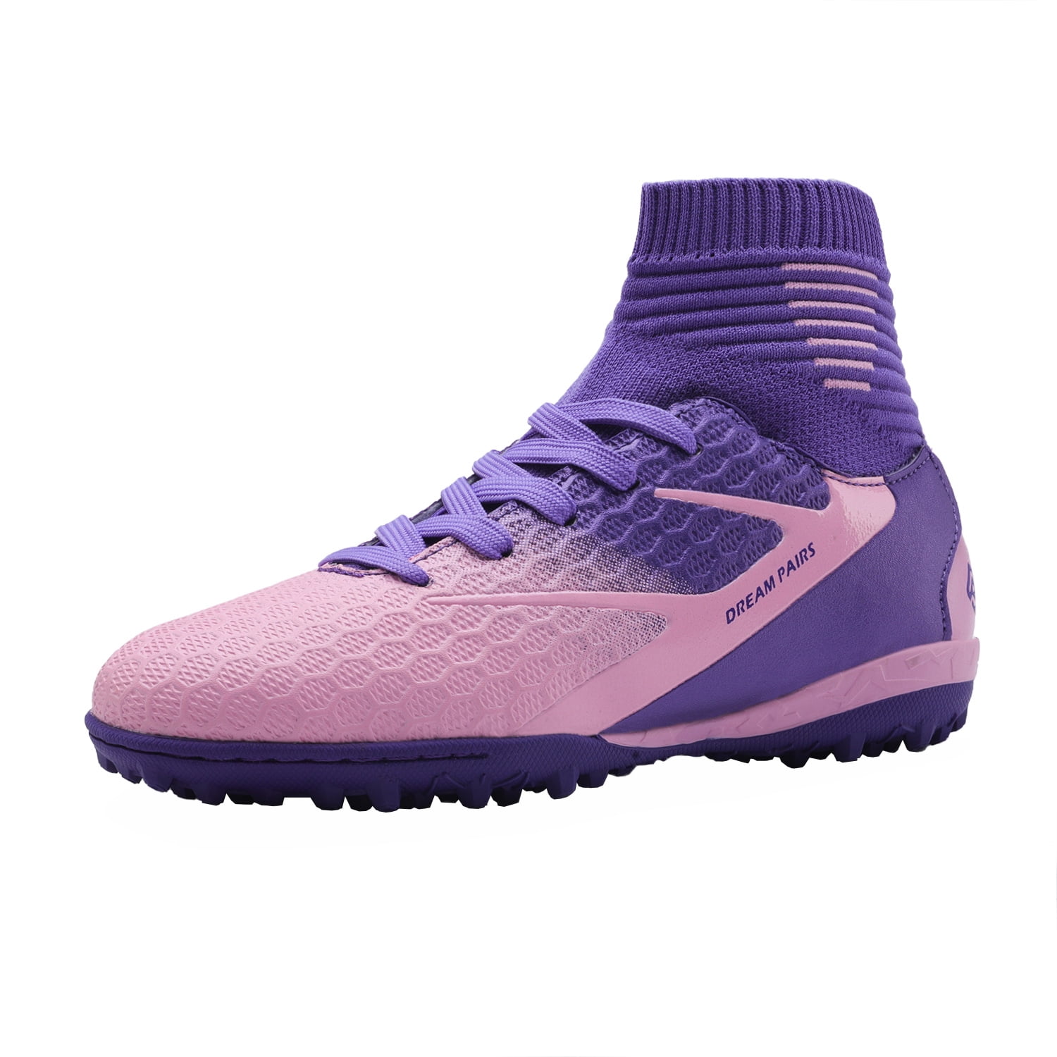 kids purple cleats