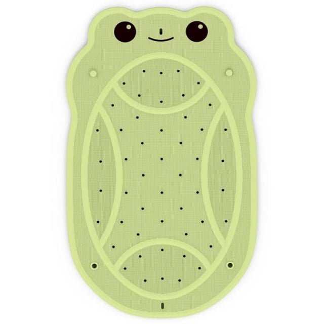 Alfombra de baño Joycano Baby antideslizante, 30 x 45 cm, caucho natural, color verde